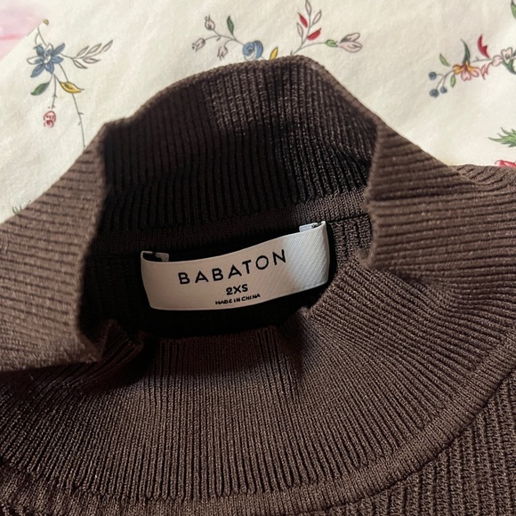 SCULT KNIT MOCKNECK HALTER TOP - Picture 4 of 4